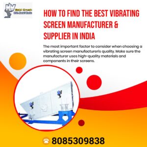 Best Vibrating Screen Manufacturer & Supplier