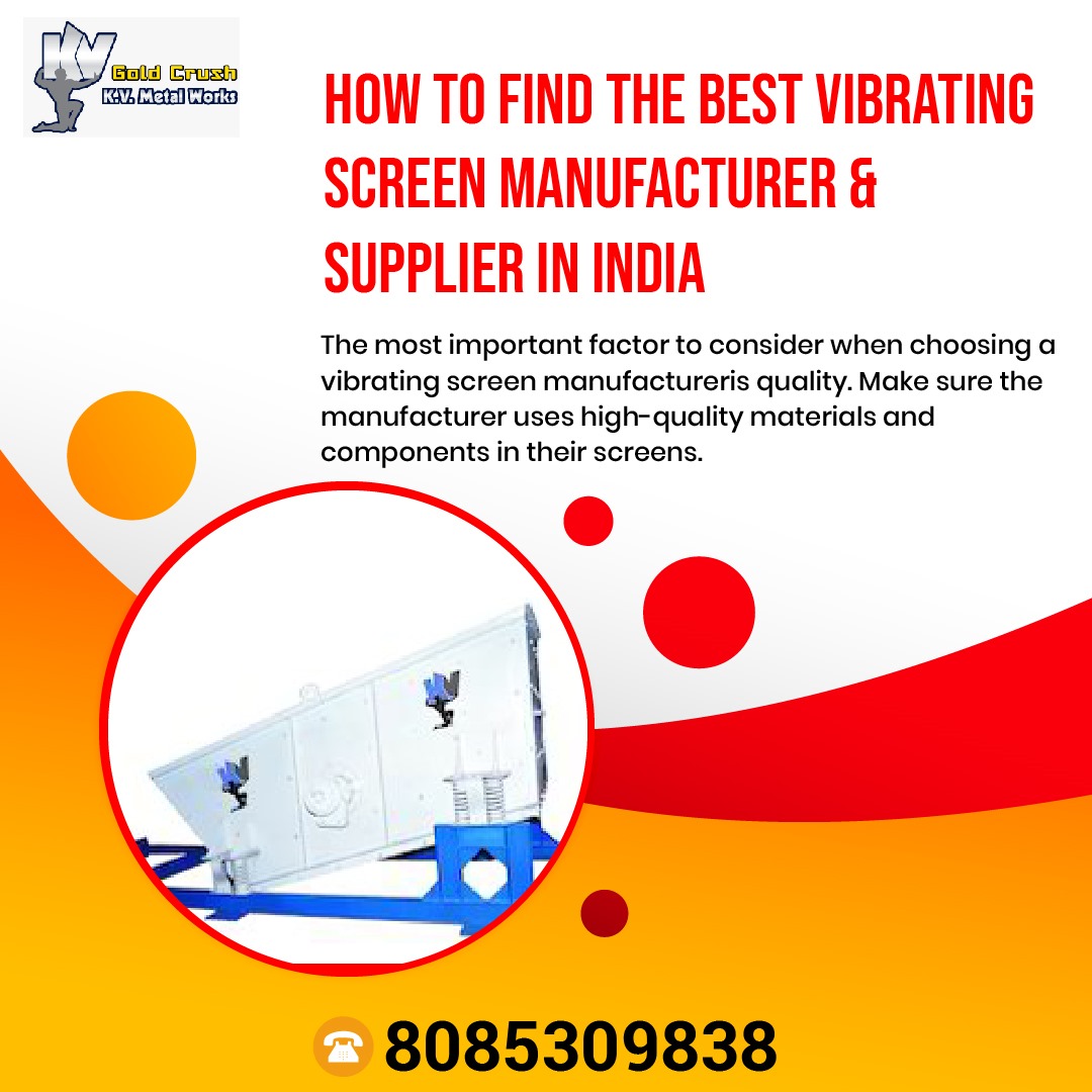 You are currently viewing How to Find the Best Vibrating Screen Manufacturer & Supplier in India