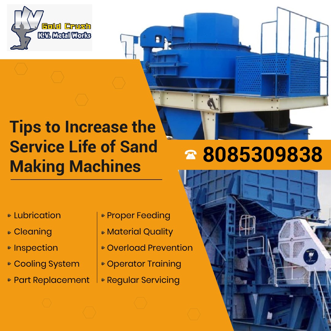 You are currently viewing Maintenance Tips to Increase Service Life of Sand Making Machines